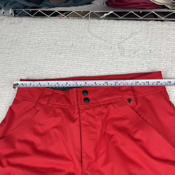 Y2K Oakley Snow Pants Mens Small Red Insulated Fleece Lined Ski Snowboarding - Picture 13 of 16